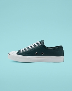 Converse Seasonal Color Leather Jack Purcell Női Rövidszárú Fehér | OBGFTVQ-HU